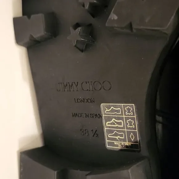 The Jimmy Choo Youth II Leather Boot features a leather upper, - Picture 13 of 14